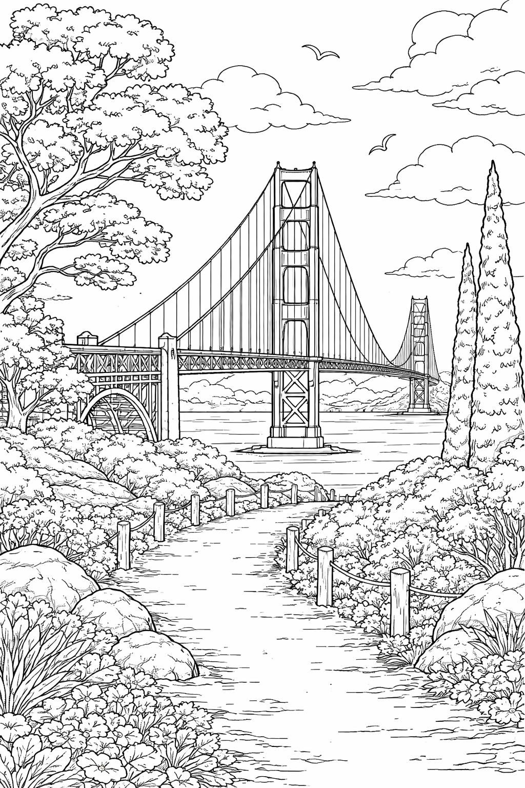 América para Colorear - 75 Ilustraciones de Monumentos USA y Latinoamérica
