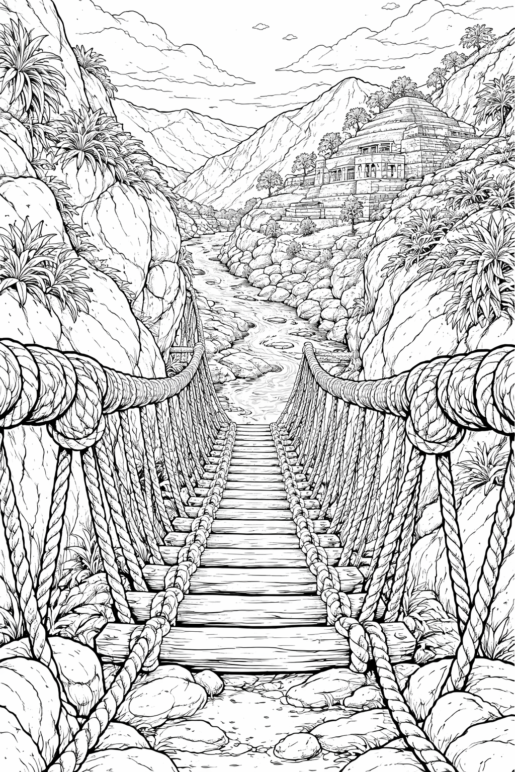 Perú para Colorear – 75 Ilustraciones de Monumentos y Paisajes