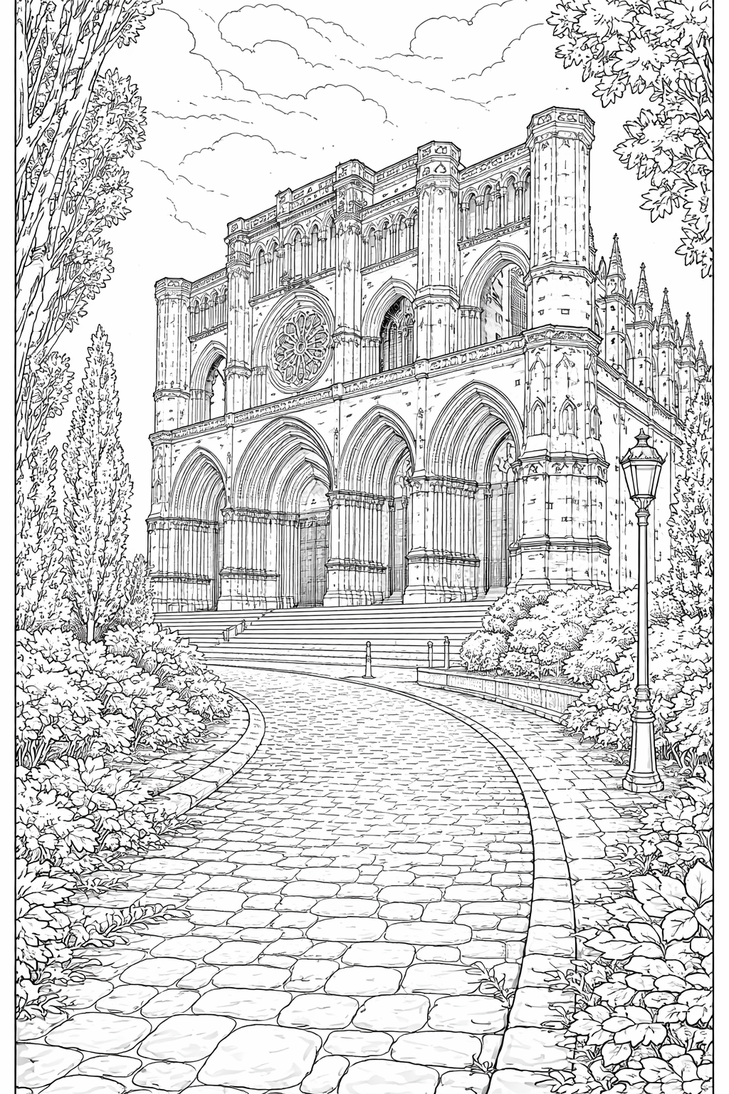España para Colorear – 75 Ilustraciones de Monumentos y Paisajes