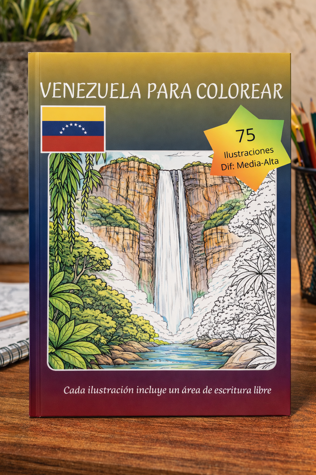 Venezuela para Colorear – 75 Ilustraciones de Monumentos y Paisajes