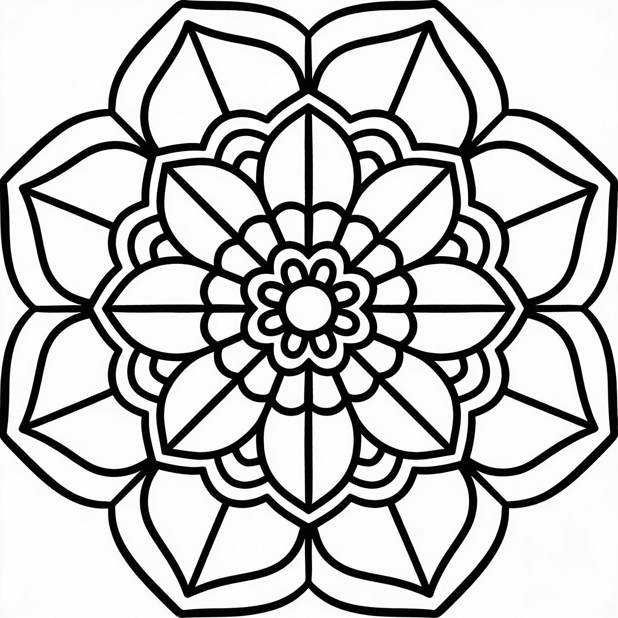Mandalas de Trazo Relajante – 50 Ilustraciones para Mindfulness