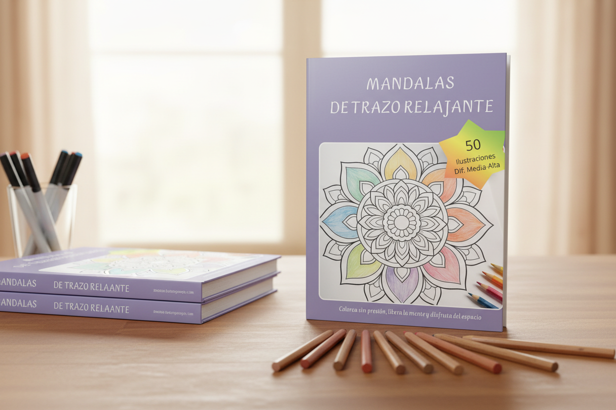 Mandalas de Trazo Relajante - Imagen de producto