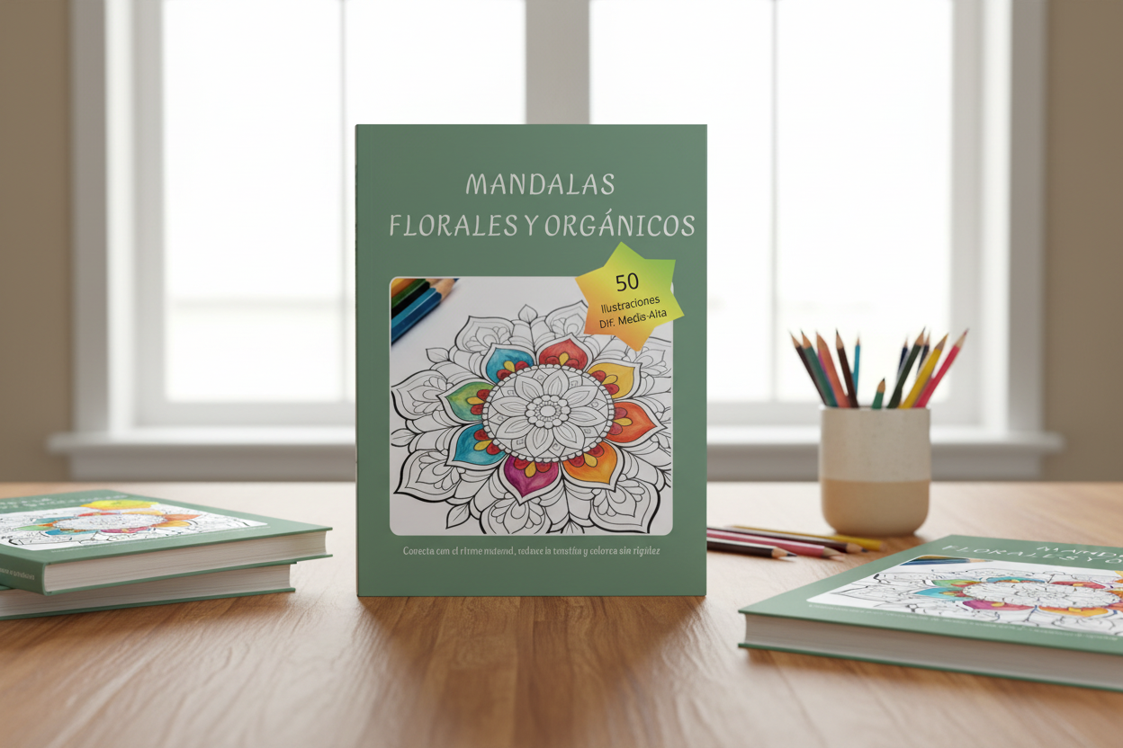 Mandalas Florales y Orgánicos - Imagen corregida
